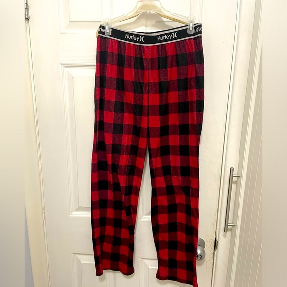 Hurley Plaid flannel pajama or leisure pants - Picture 1 of 4